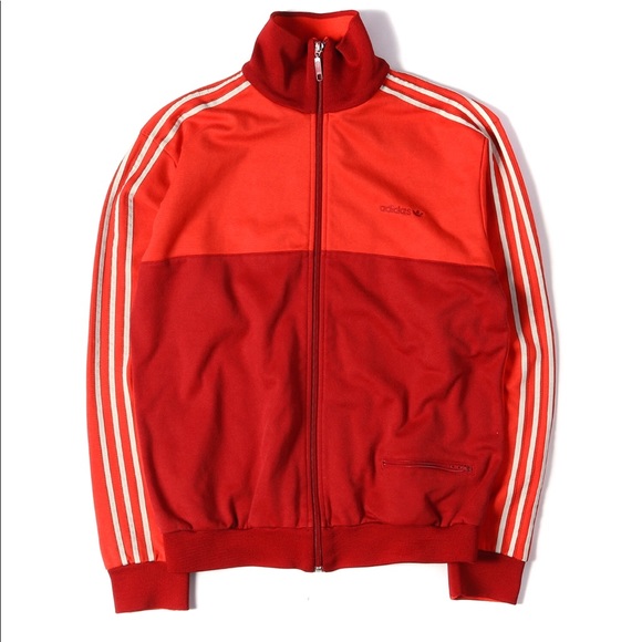 adidas Jackets & Coats | Adidas Mens Zip Up Track Jacket Trefoil Red Xl | Poshmark